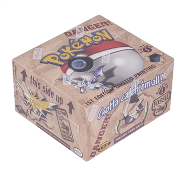 1999 Pokemon Fossil 1st Edition Unopened Booster Box (36 Booster Packs)